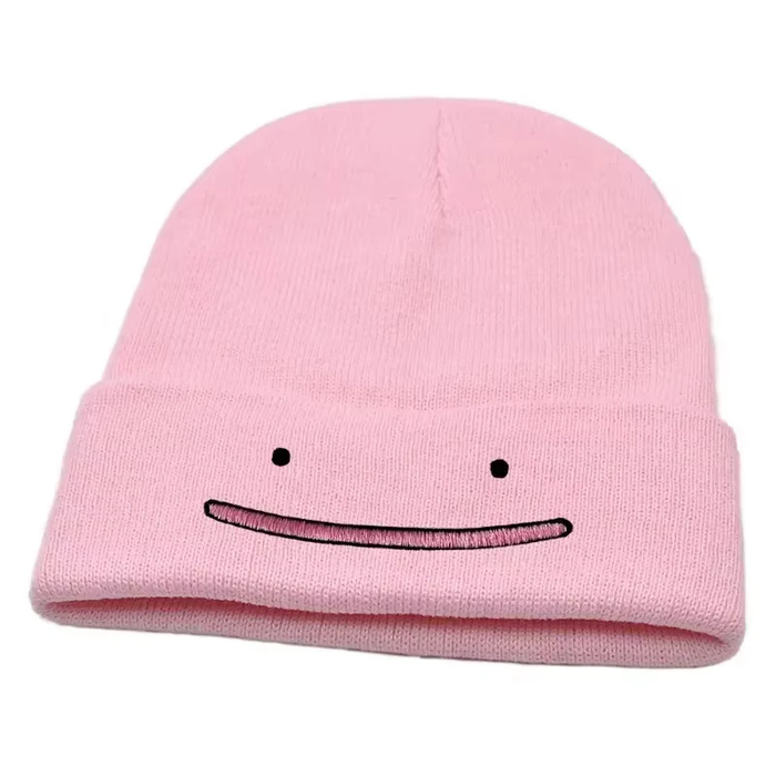 🧢 Pokémon Beanie Hat – Snorlax, Ditto, or Psyduck | Funny Embroidered Knit Cap
