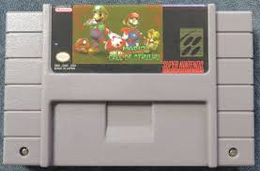 🐙 Call of Cthulhu – USA NTSC SNES Cartridge (Super Mario World Hack)