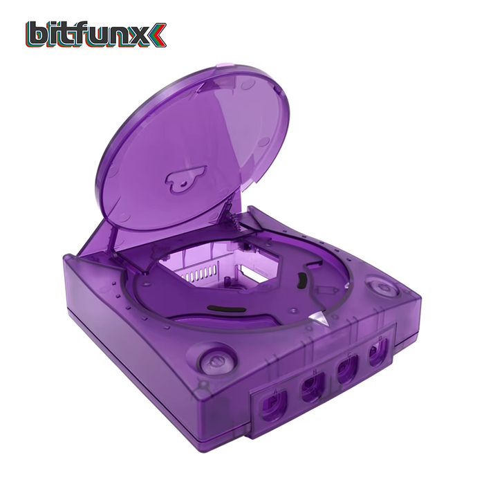 🕹️ Bitfunx Translucent Replacement Shell Case for Dreamcast DC Console Retro 🎮