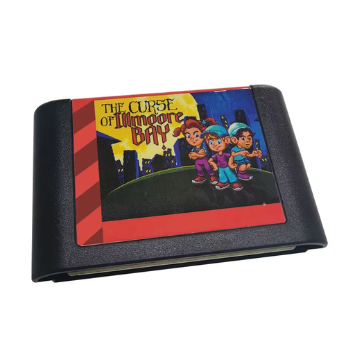 👻 The Curse of Illmoore Bay – 16-Bit MD Game Cartridge – For Sega Genesis