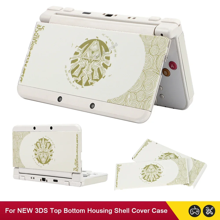 🤍 DIY AE Faceplate Cover for New 3DS | Top + Bottom Shell Housing Replacement