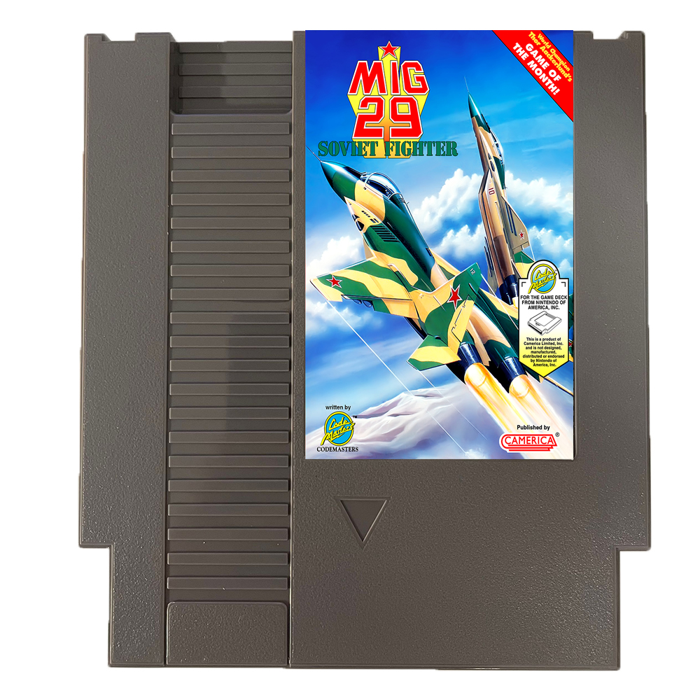 โ๏ธ MiG 29 โ Soviet Fighter | NES 8-Bit Game Cartridge | Unlicensed Classic