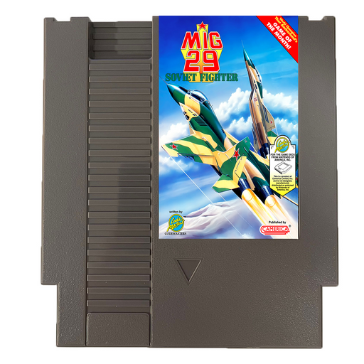 ✈️ MiG 29 – Soviet Fighter | NES 8-Bit Game Cartridge | Unlicensed Classic