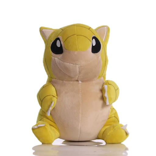 🦔 8 IN Sandshrew Plush Doll | TAKARA TOMY Pokémon Stuffed Toy Gift for Kids
