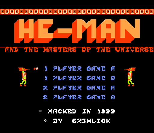 💪 He-Man: Masters of the Universe – NES 8-Bit Game Cartridge – 72-Pin