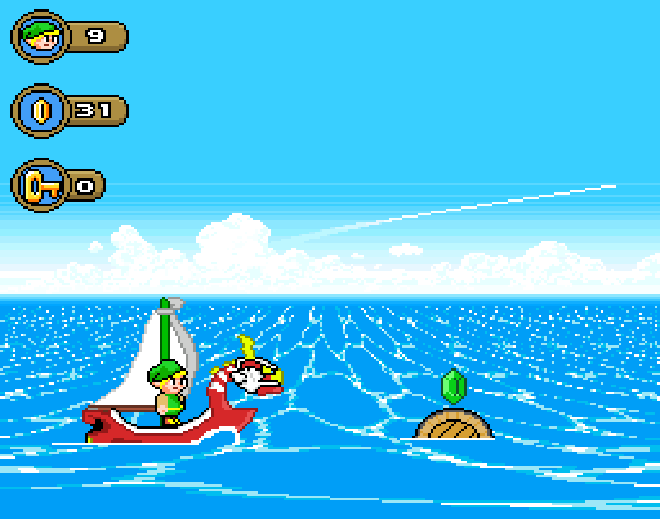 🗡️ The Mini Quest | Legend of Zelda RPG Game Card for SNES 🌊
