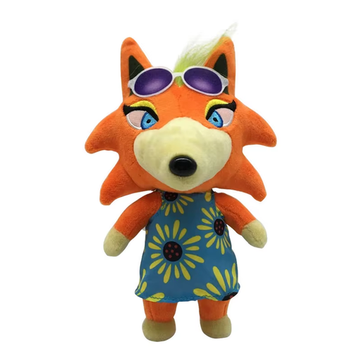 🐺 8 IN Audie Plush Doll | Animal Crossing Wolf Stuffed Toy Gift for Kids