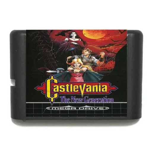🦇 Castlevania: The New Generation – 16-Bit Game Card for Sega Genesis