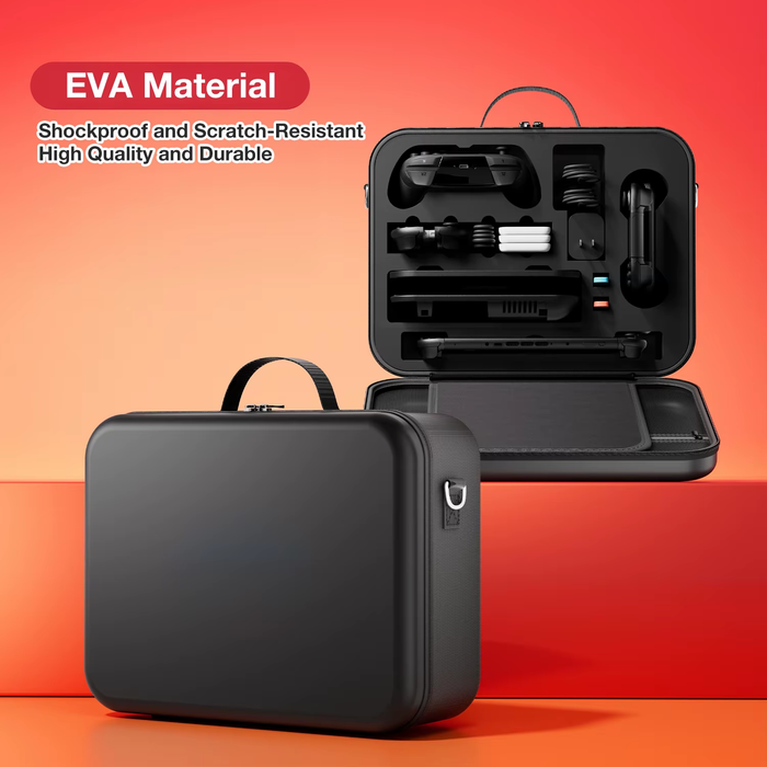 🎮 Switch 2 Travel Case – Waterproof Anti-Scratch Storage Bag w/ Handle