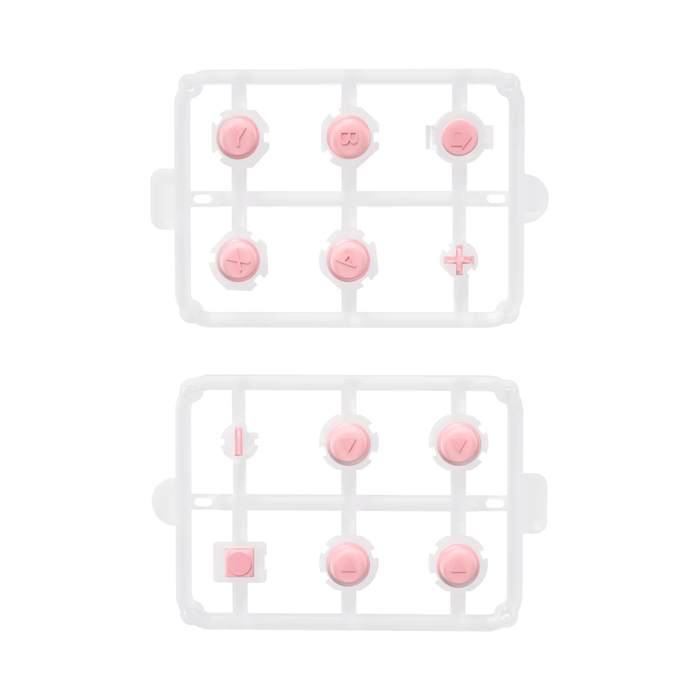 🎮 Replacement  Jelly Buttons for Switch & OLED Joy-Con – Pink