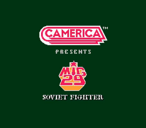 ✈️ MiG 29 – Soviet Fighter | NES 8-Bit Game Cartridge | Unlicensed Classic