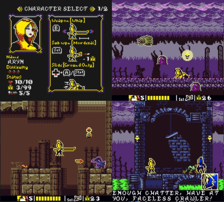 ๐ธ๏ธ Nyghtmare: The Ninth King โ GBC Game Cartridge | Dark Fantasy Platformer ๐ก๏ธ