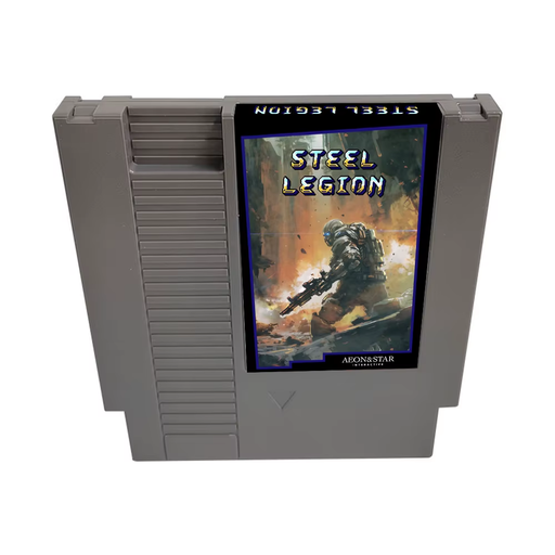 ๐ก๏ธ Steel Legion (NES) - 8-Bit Retro Power Unleashed! NES Cartridge