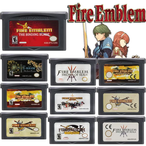 🔥 Fire Emblem Series – GBA 32-Bit| Sacred Stones, Sword of Seals, and more⚔️