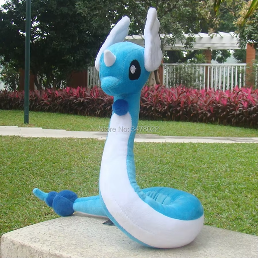 🐉 26 IN Dragonair Plush Doll | Soft Pokémon Stuffed Toy Hakuryu Gift