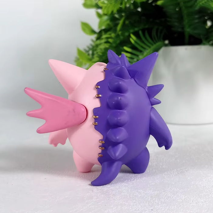 🎮 New In-Stock Pokémon Fusion Figure – Gengar + Clefable