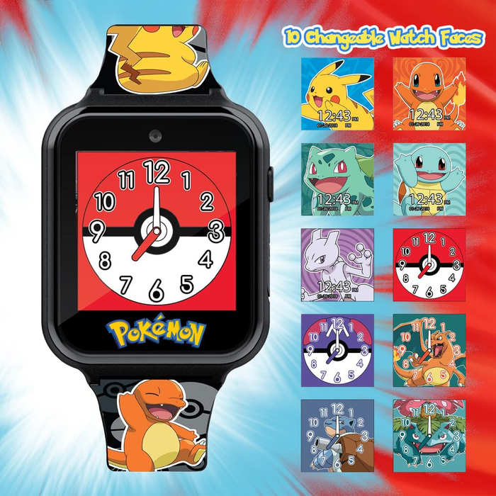 ⌚ Pokémon Interactive Smartwatch for Kids | Pikachu Design