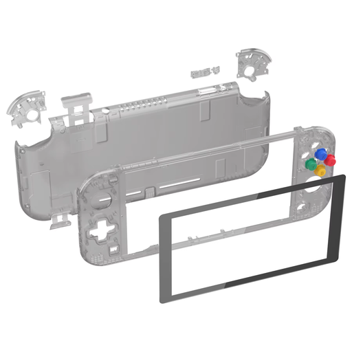 🔧 Replacement Housing Shell for Nintendo Switch Lite – Clear Black