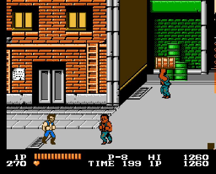 🥋 Double Dragon: Chuck Norris Edition NES 8-Bit Game Cartridge – Retro Hack