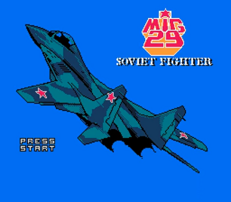 โ๏ธ MiG 29 โ Soviet Fighter | NES 8-Bit Game Cartridge | Unlicensed Classic