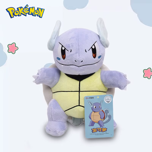 Cute Wartortle Plush Toy Kawaii Turtle Stuffed Doll Pillow Kids Gift