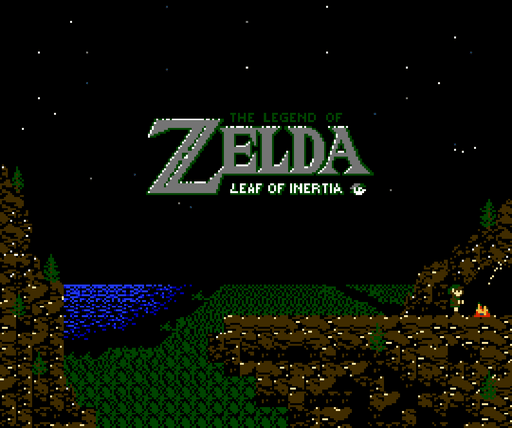 🌿 The Legend of Zelda: Leaf of Inertia – 8-Bit NES Game Cartridge | No-Jump