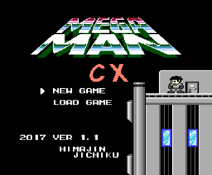 ⚡ MEGAMAN CX | NES 8-Bit Game Cartridge