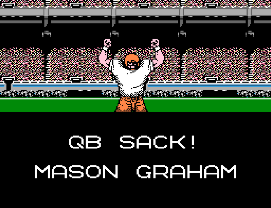 TECMO SUPER BOWL 2026  NES 8 BIT CONSOLE