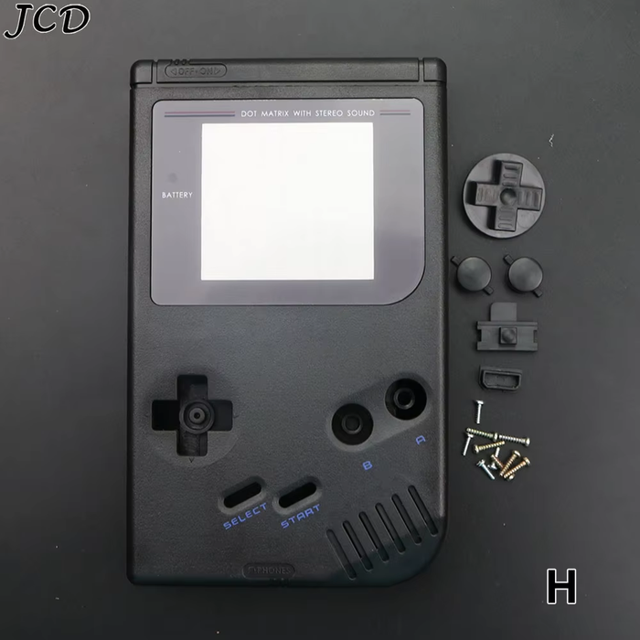 🔧 Full Shell Housing Kit for GB DMG | Replacement Case + Buttons + Screen Lens
