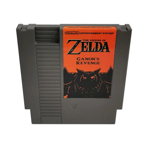 ⚔️ Legend of Zelda: Ganon's Revenge | NES 8-Bit Game Cartridge | Custom Hack