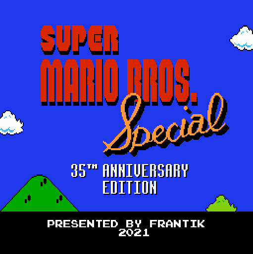 ๐ Super Mario Bros. Special โ 35th Anniversary NES Game Cartridge