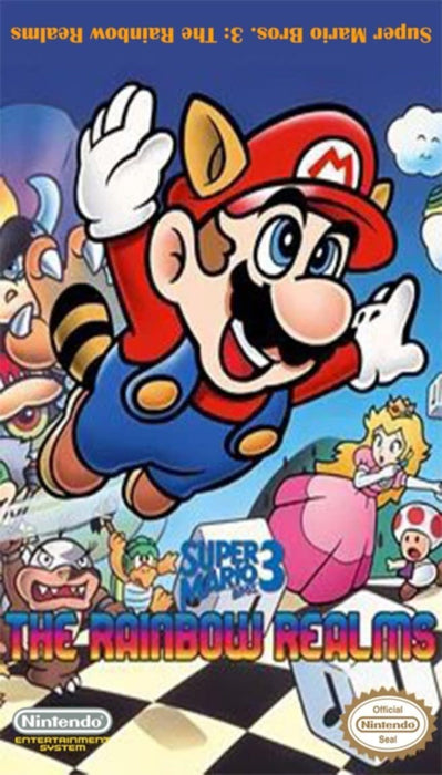 🌈 Super Ma Bros. 3: Rainbow Realms 8-Bit 72-Pin NES Game Cart - NTSC/PAL 🎮