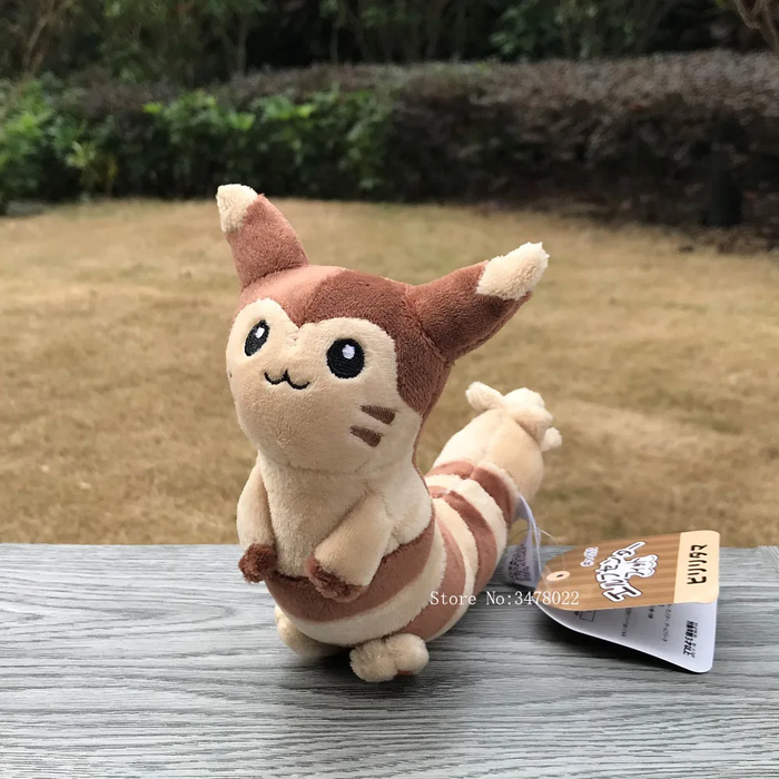 🌟 5.5 IN Shiny Furret Fit Plush Toy | Cute Pokémon Soft Stuffed Doll Gift