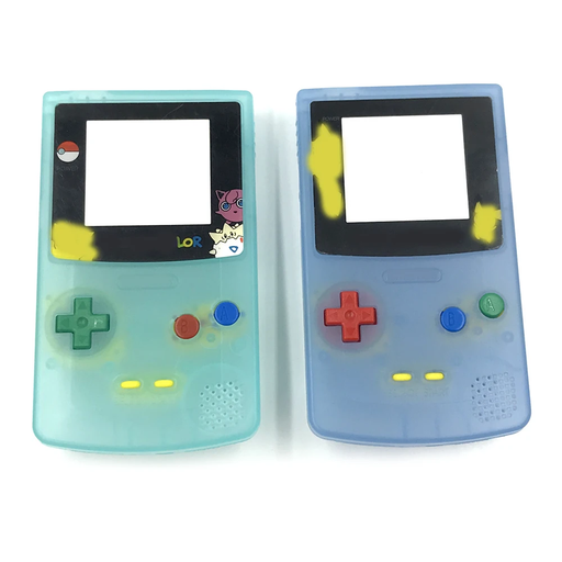 Glow in the Dark GBC Shell Replacement Kit | Full Housing for Game Boy Color 🎮