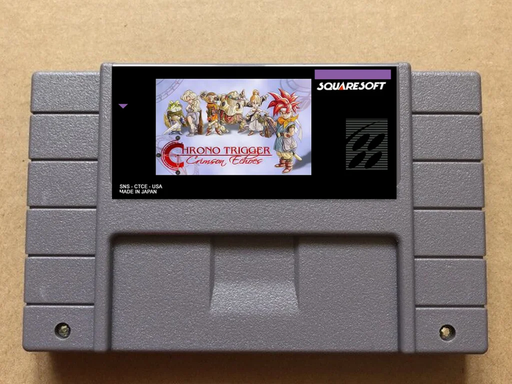🔥 Chrono Trigger: Crimson Echoes – SNES Game Cartridge | Fan Sequel