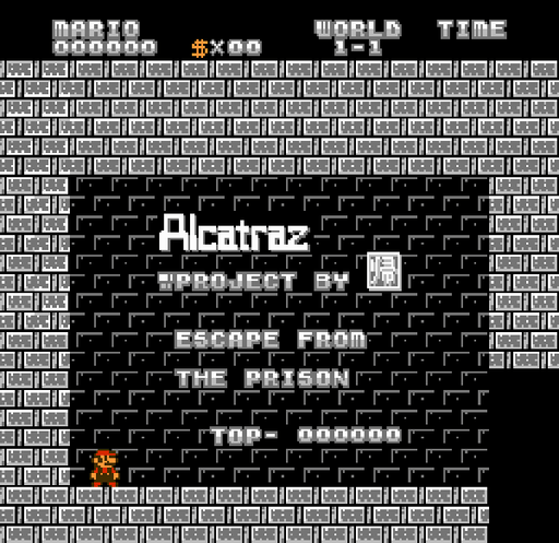 ๐๏ธ Super Mario Bros.: Alcatraz โ NES 8-Bit Game Cartridge | Escape the Prison