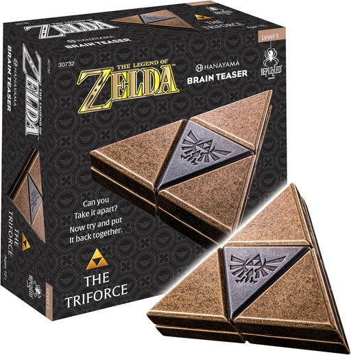 🧠 Legend of Zelda Triforce Hanayama Puzzle – Mensa Level 5 Brain Teaser