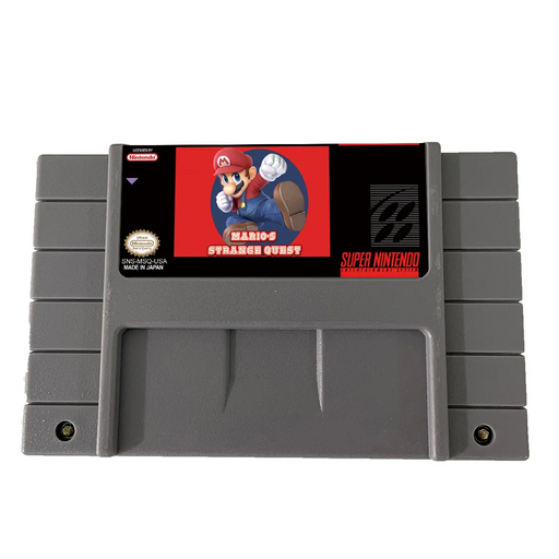 🍄 Mario's Strange Quest SNES | 16-Bit US Version Game Cartridge