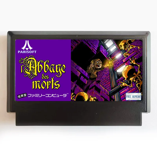 🕍 L’Abbaye Des Morts | 60Pin 8-Bit Game Cartridge for Famicom FC Console 🎮⚰️