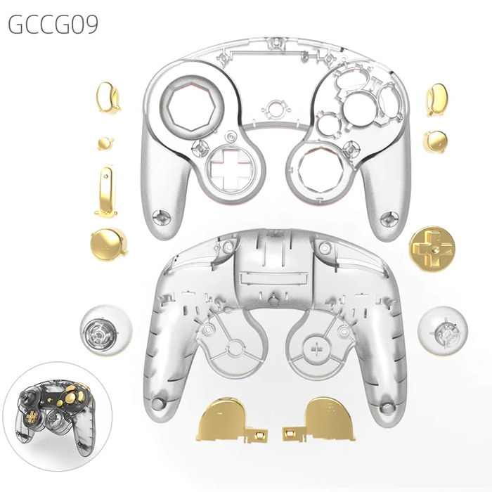 🕹️ DATA FROG Custom Shell Set for GameCube Controller Housing Kit