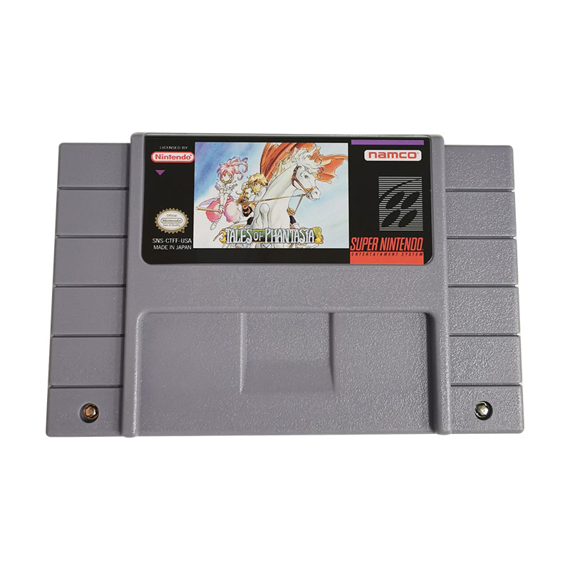 ๐ Tales of Phantasia โ SNES 16-Bit US Version Game Cartridge