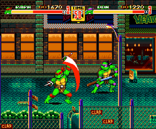 🐢 Teenage Mutant Ninja Turtles: Shredder’s Re-Revenge – 16-Bit Game Cartridge