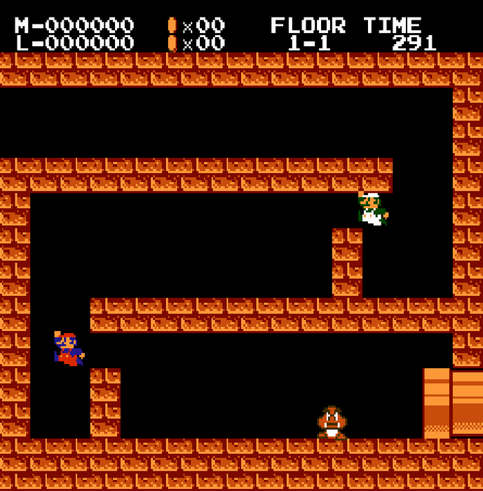🧩 Mario’s Keep Co-Op – NES 8-Bit Game Cartridge | Puzzle Platformer Challenge