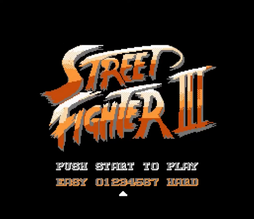 ๐ฎ Street Fighter 3-9P โ NES 8-Bit Game Cartridge