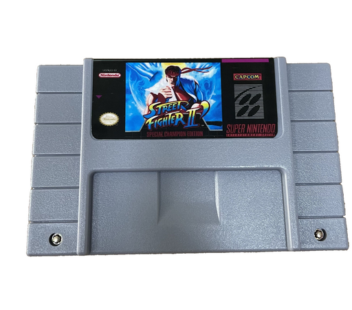 🥋 Street Fighter II’ Champion Edition – SNES 16-Bit Game Cartridge