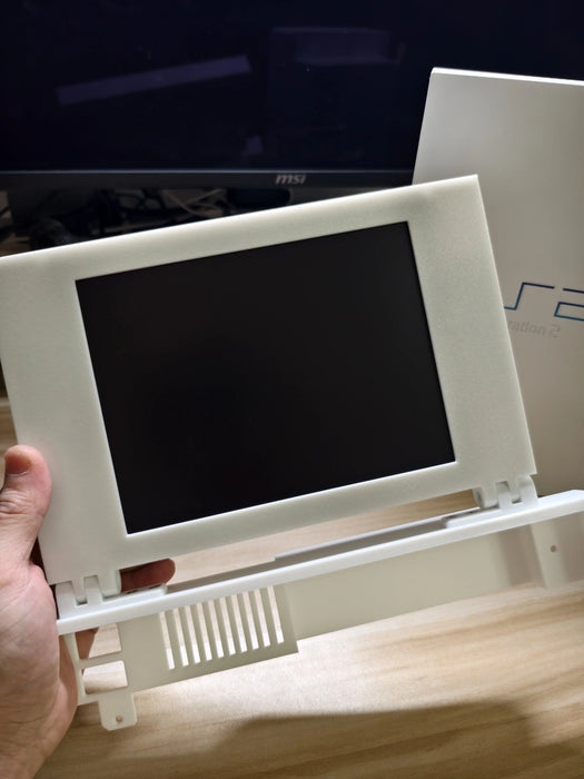 8-Inch PS2 Retro Mini Monitor | Portable LCD Display for PlayStation 2 Console