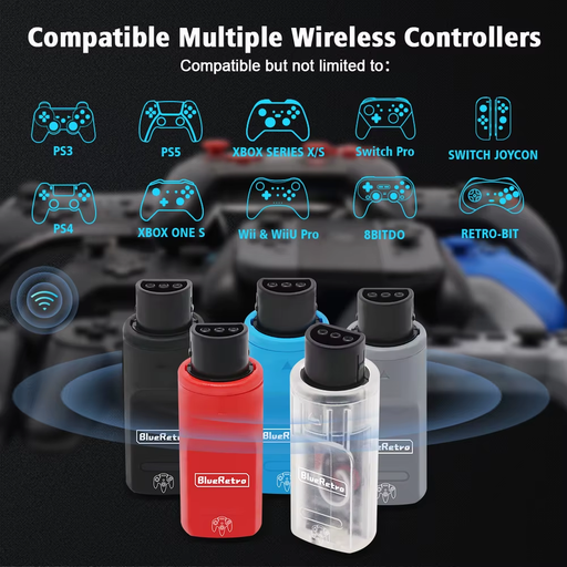 🎮 Retroscaler Blueretro Wireless Adapter for N64 to PS3/PS4/PS5/8Bitdo 🔥