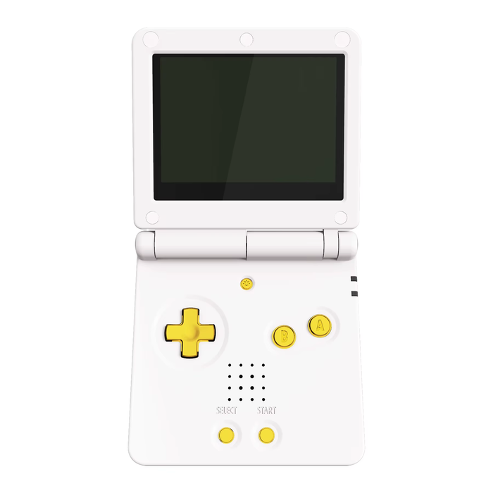 ✨ Full Set Buttons for Game Boy Advance SP | Chrome Gold Replacement Kit