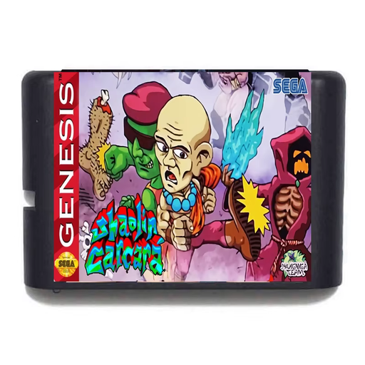 Shaolin Carcará 16-Bit Game Cartridge for Genesis Mega Drive USA Version