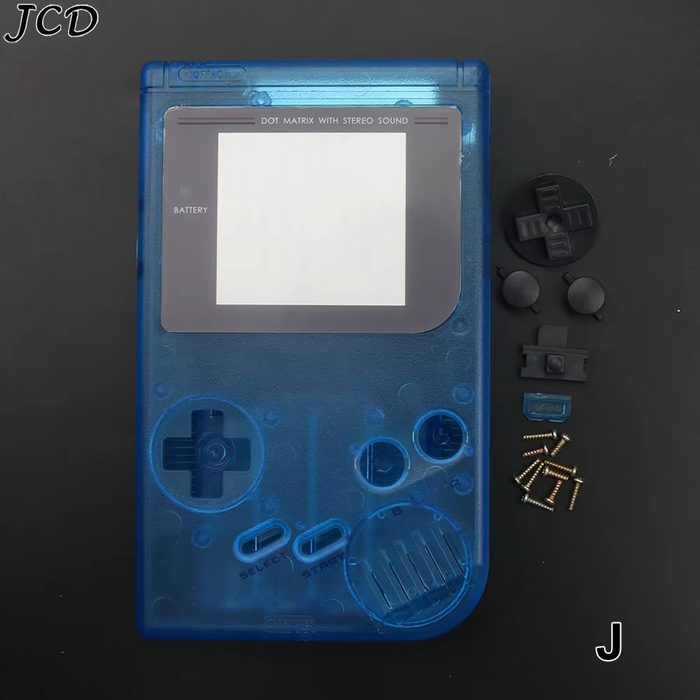 🔧 Full Shell Housing Kit for GB DMG | Replacement Case + Buttons + Screen Lens